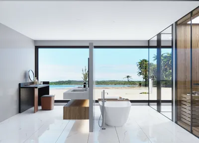 Bianco River 60x120 cm - Full Lap